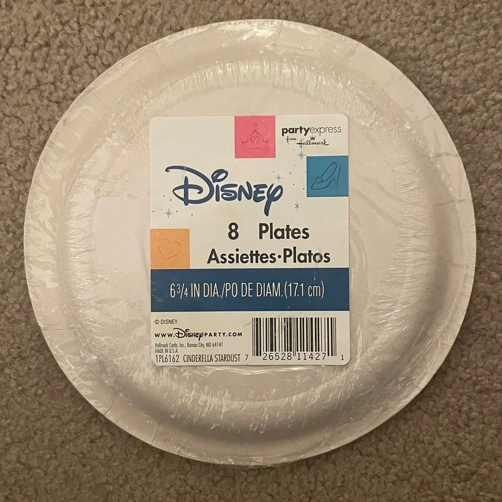 Early 2000’s Disney/Hallmark “Cinderella Stardust” Party Supplies